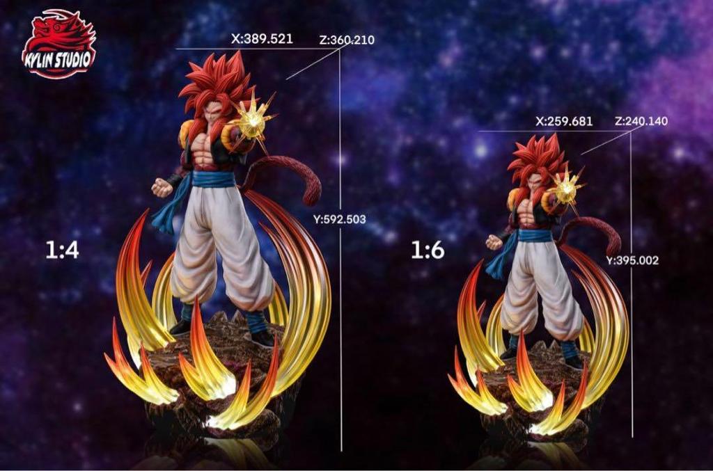 [USED] Dragon Ball Gogeta Garage Kit, Finished Figure, Painted