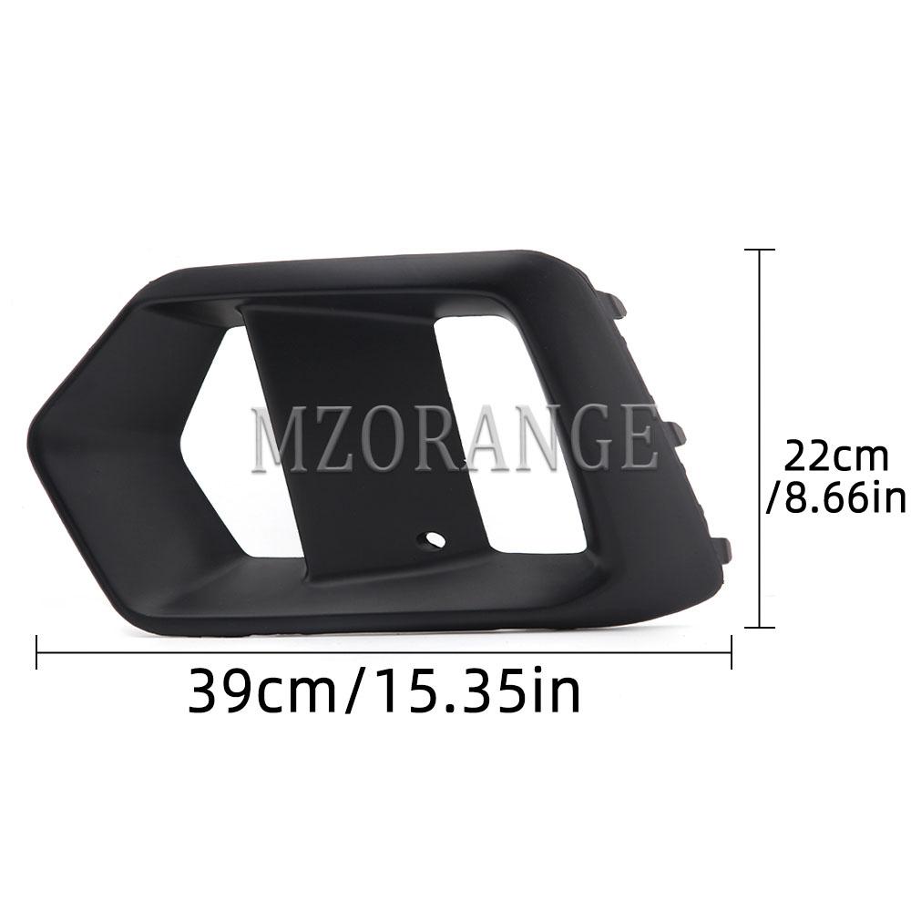 FOR Ford Focus RS 2015-2018 Rám mlhových světel Rám světlometu Kryt mlhového světlometu Mřížka mlhového světla černá ABS lišta Exteriér auta