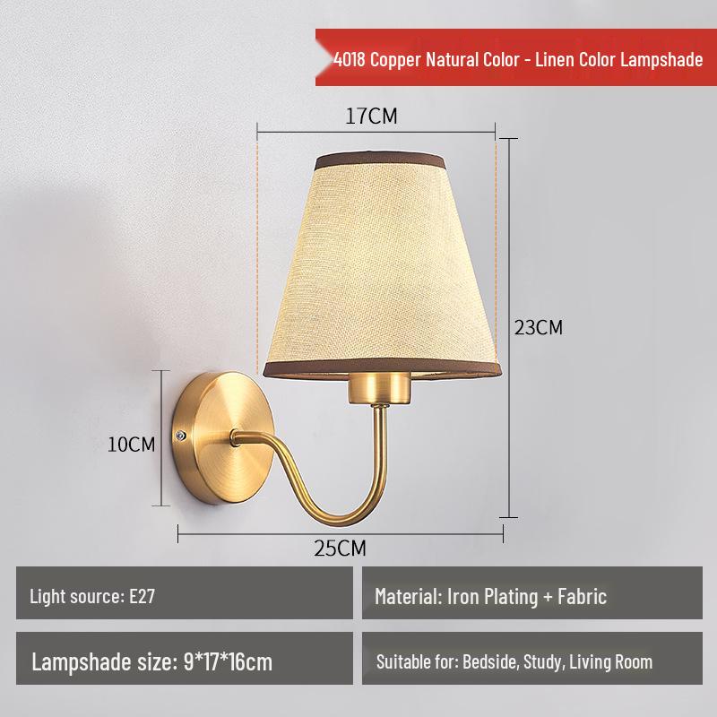 Nordic Modern LED Wall Lamp for Bedrooms and Hotel Corridors