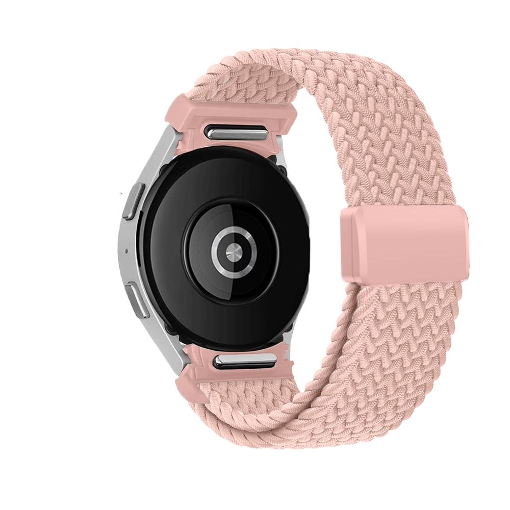 Braided Nylon Watch Band for Samsung Galaxy Watch 7 6 5 4 FE 40mm 44mm 5 Pro 45mm Watch6 Classic 47mm 43mm Strap Correa Bracelet