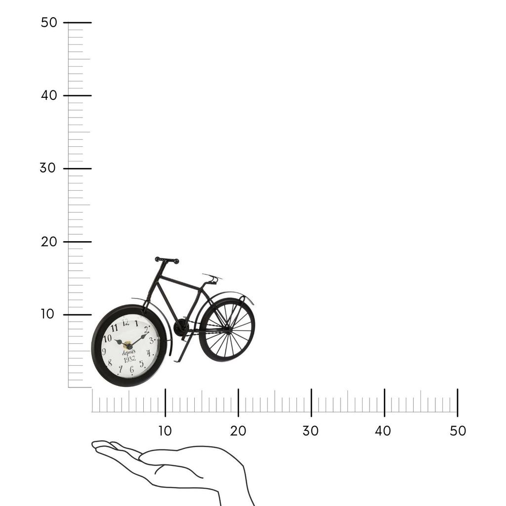 Bike Watch, Black, In the Shape of a Bicycle