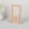 Dollhouse Window Door 9Pane 1:12 Scale DIY Miniature Decor