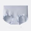 Fashion Summer Simple Mid Waist Underwear Comfortable Breathable Soft Skin Friendly Women's Pure Cotton Triangle Panties
