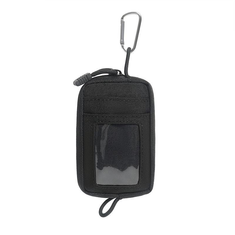 Military Fan EDC Waist Bag: Multi-functional Portable Card & Key Holder, Outdoor Travel Mini Coin Purse