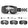 Smart Color-Changing Anti-Fog Polarized Motorcycle Goggles with Wind, Sand, and UV Protection
