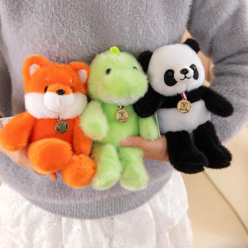 16cm-20cm Panda Rabbit Plush Doll Capybara Elephant Stuffed Animal Pillow Duck Plush Bear Animal Plush Toy Sleeping Gift