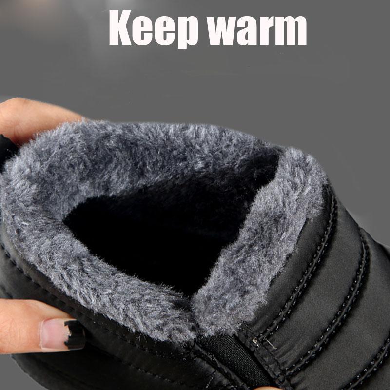 Winter Herren und Damen wasserdichte Schneestiefel rutschfeste warme Winterstiefel
