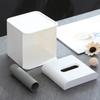 Wipes Tissue Box Tissues Cube Boxes Square Desktop Decor Office White Toilet Paper Case