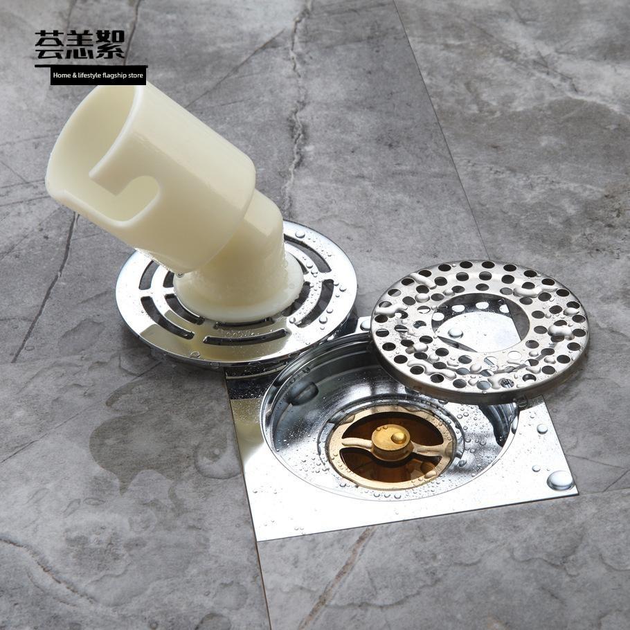 Balcony Bathroom Drain, Washing Machine Anti-Odor Drain, Elevated Drain with Connector, High-End Drain Device