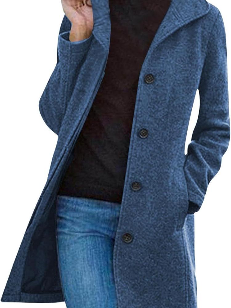 Women's Casual Hooded Jacket, 4 Colors, Lightweight Outerwear, Zip Front