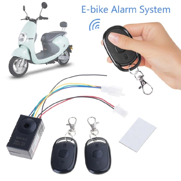 User Friendly Electric Bike Security Alarm with Powerful Siren Waterproof Bike Alarm High Decibel Alarm System for Bike