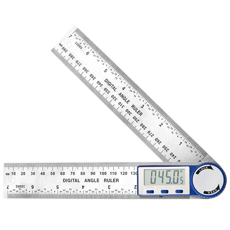 360° Digital Multi-Purpose Protractor & Angle Gauge (0-200)