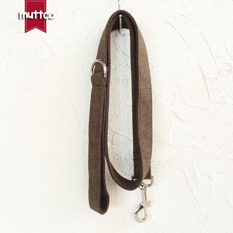 MUTTCO Custom Dog Collar & Leash Set UDL-118 S