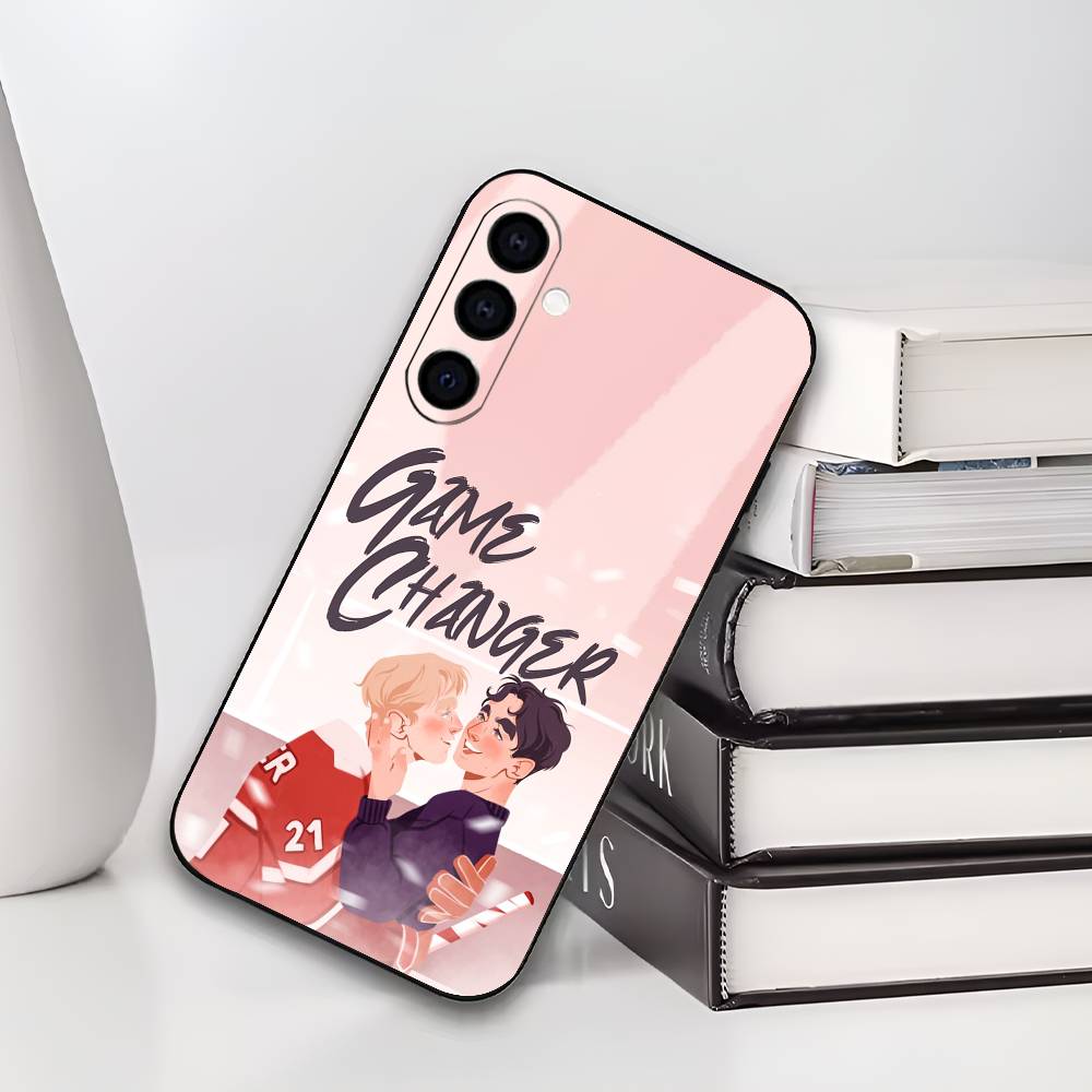 

Heated Rivalry S-Shane Hollander I-Ilya Rozanov Phone Case For Samsung Galaxy A73,A72,A71,A53,A52,A51,Soft Silicone Black Cover Samsung a32 5g