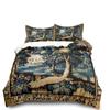 Antique Aubusson Duvet Cover Set King Queen Double Full Twin Single Size Bed Linen Set
