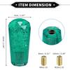 VekAuto Gear Shift Knob Kit 10cm Artificial Crystal Stick Shift Lever Knob for Automatic