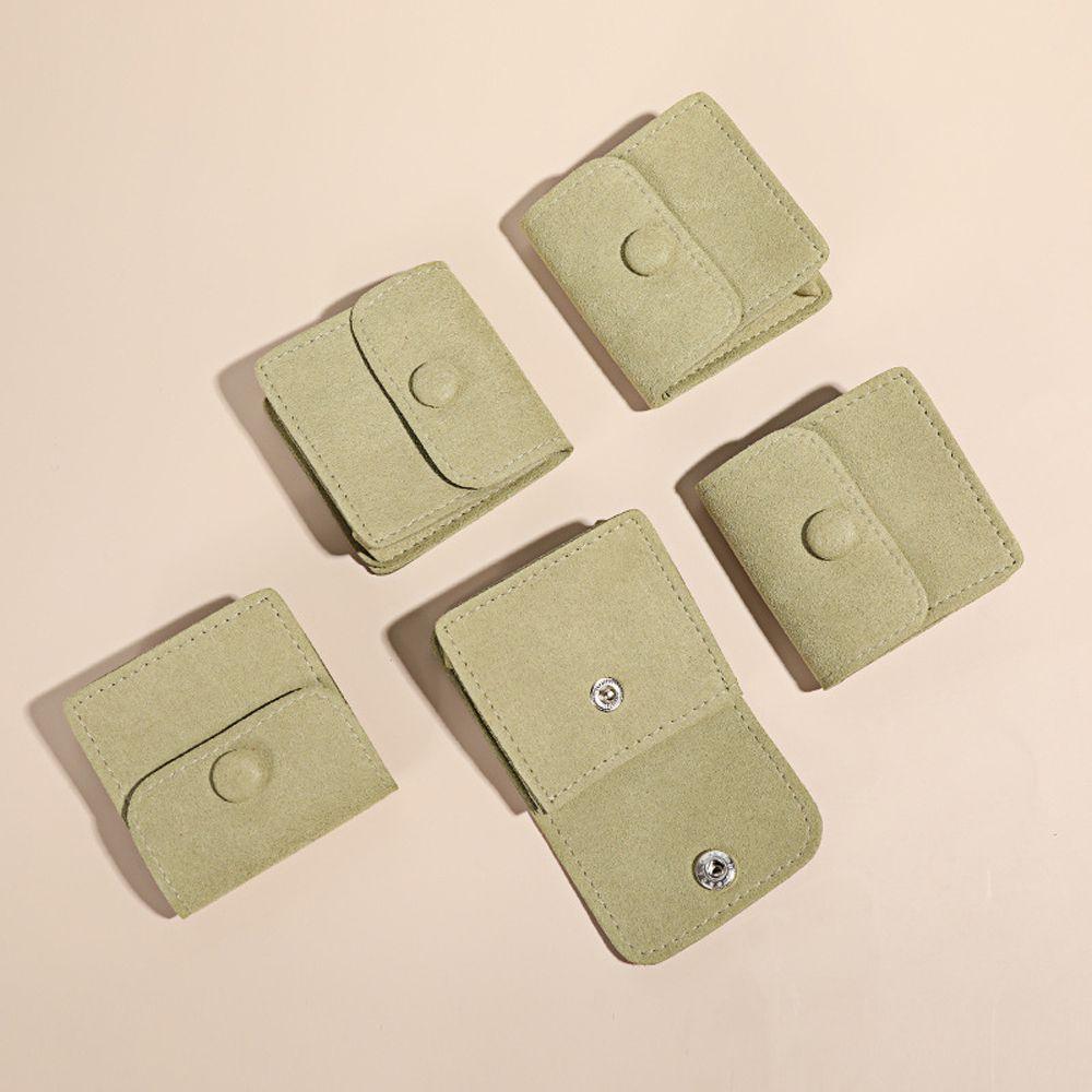 Botton Bracelets For Women Men Gift Packaging Packaging Snap Bags Jewelry Purse Bags Velvet Pouch