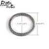 Motorcycle Exhaust Port Gaskets For Harley Big Twin Sportster 883 1200 FLHR FLHS Exhaust Pipe Header Gasket Kits Sealing O-Ring