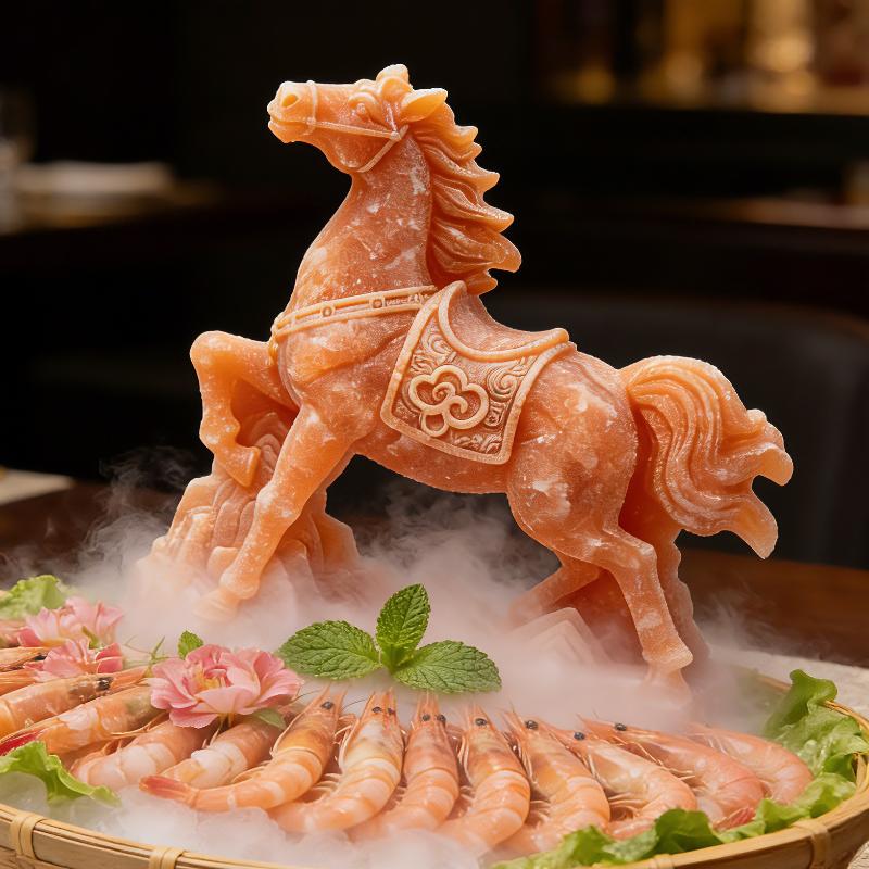 3D Silikonform Pferd Tapfere Truppen Fisch DIY Eisskulptur Fondant Süßigkeiten Schokolade Form Gips Harz Formen Kuchen Dekorationswerkzeuge