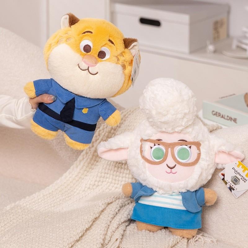 Judith Zootropolis Nick Plysj Nøkkelring Ryggsekk Veske Anheng Dukke Film Fan Gave