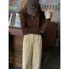 Autumn New Zipper Sweater Knitted Sweater Women's Loose Outer Wear Bottoming Top Design Jacket