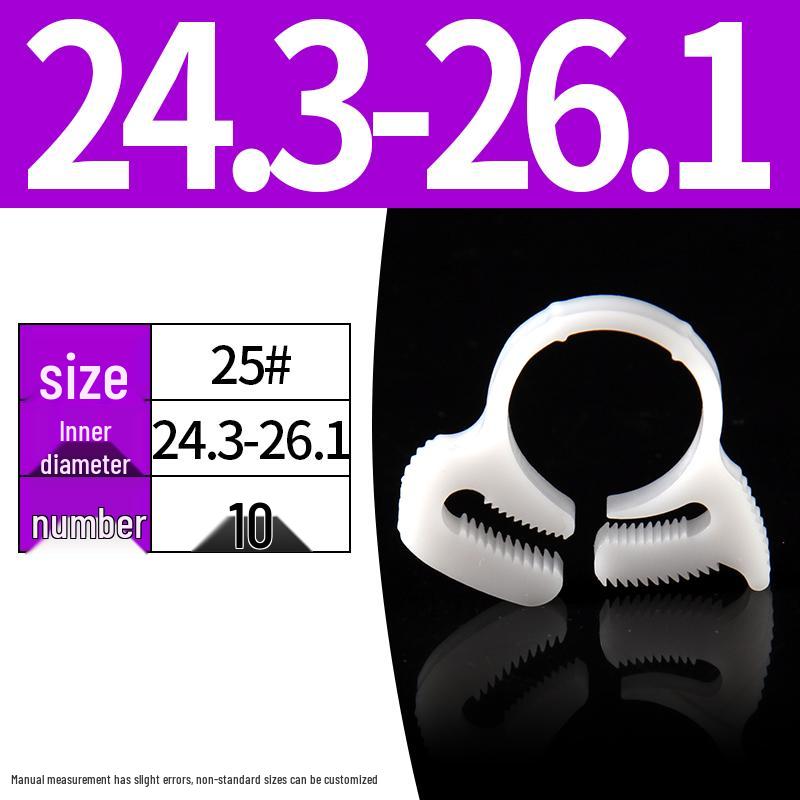 Plastic Pipe and Hose Clamp Clip