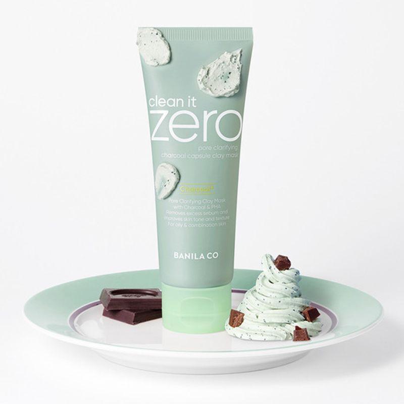 

Clean It Zero Угольная капсульная глиняная маска для пор 100 г