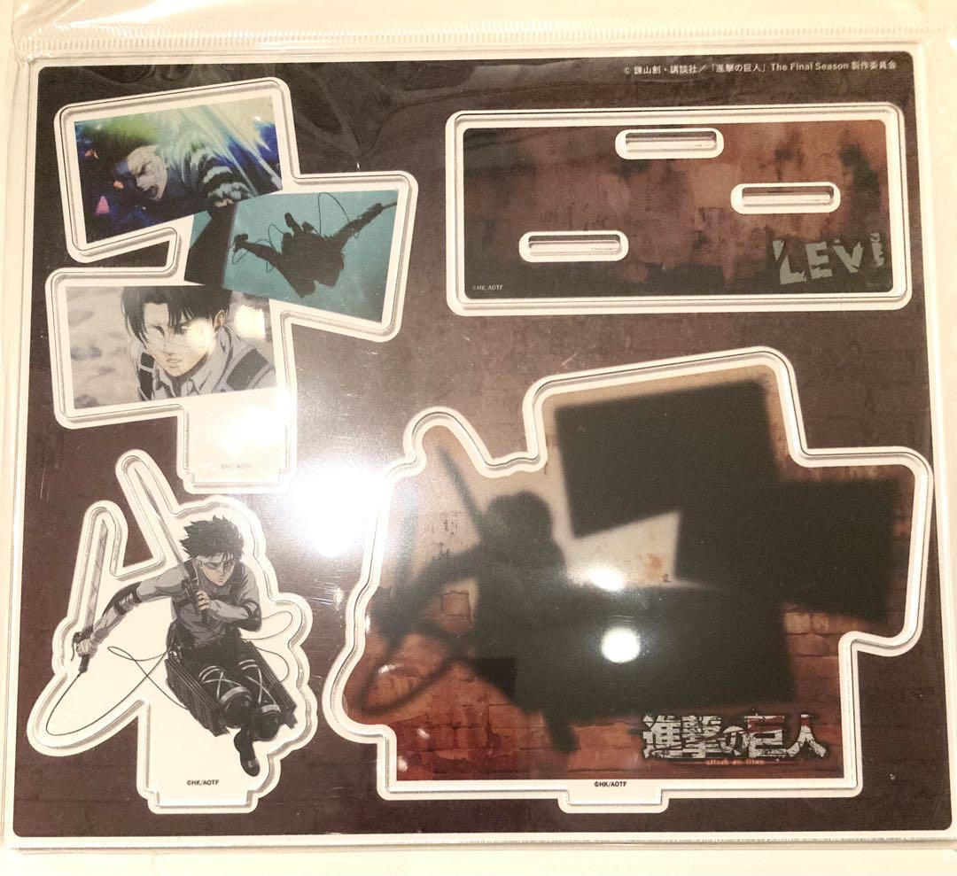 

[USED] Attack on Titan Levi Acrylic Stand Fukuoka Popup MAPPA