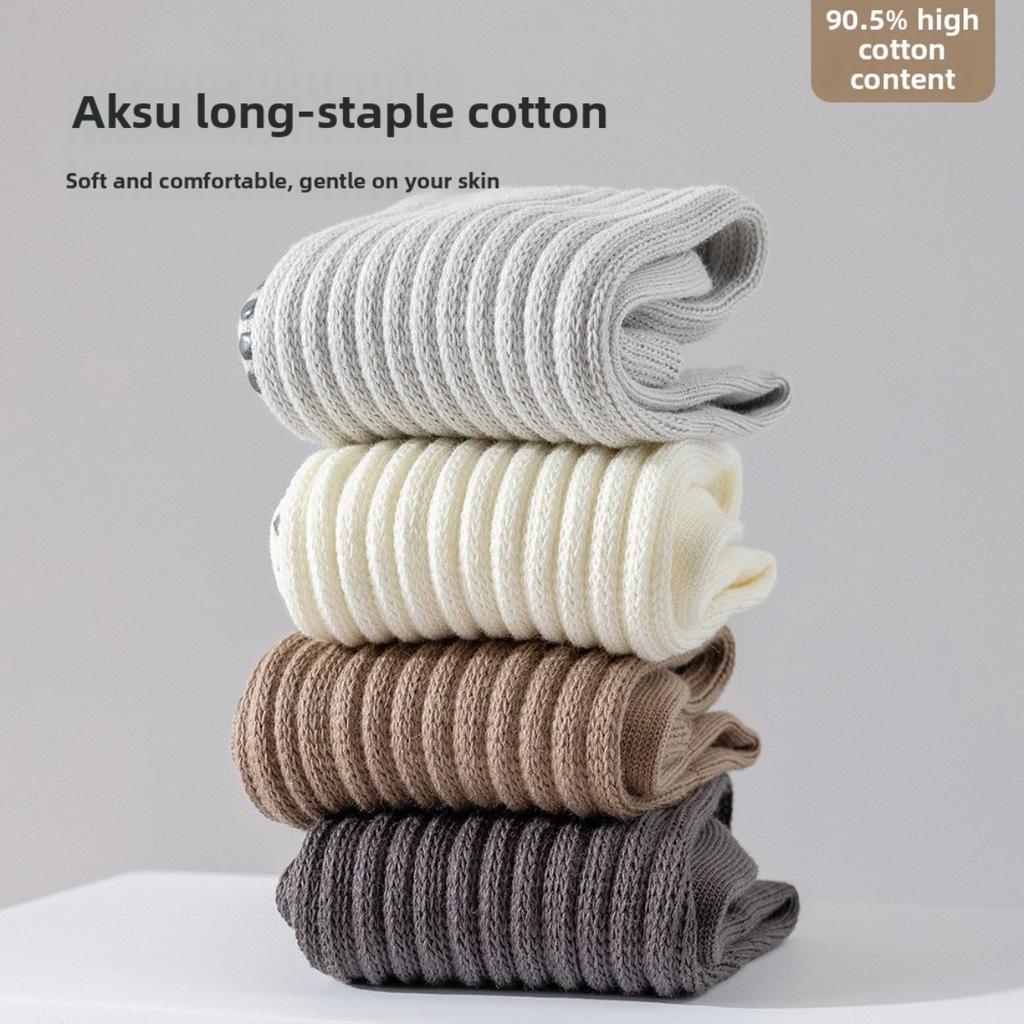 5-1 Perechi de Șosete Profesionale Anti-Alunecare pentru Yoga cu Ciorapi Extinși și Îngroșați Absorbți de Transpirație pentru Fitness, Pilates și Activități în Aer Liber