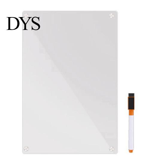 Magnetic Reminder Board Refrigerator Calendar Fridge Transparent Reusable Acrylic Family Planner Erase Household Organizer Whiteboard Multi-functional
