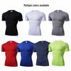 Men's Quick-Dry Compression Short Sleeve Basketball/Fitness Top