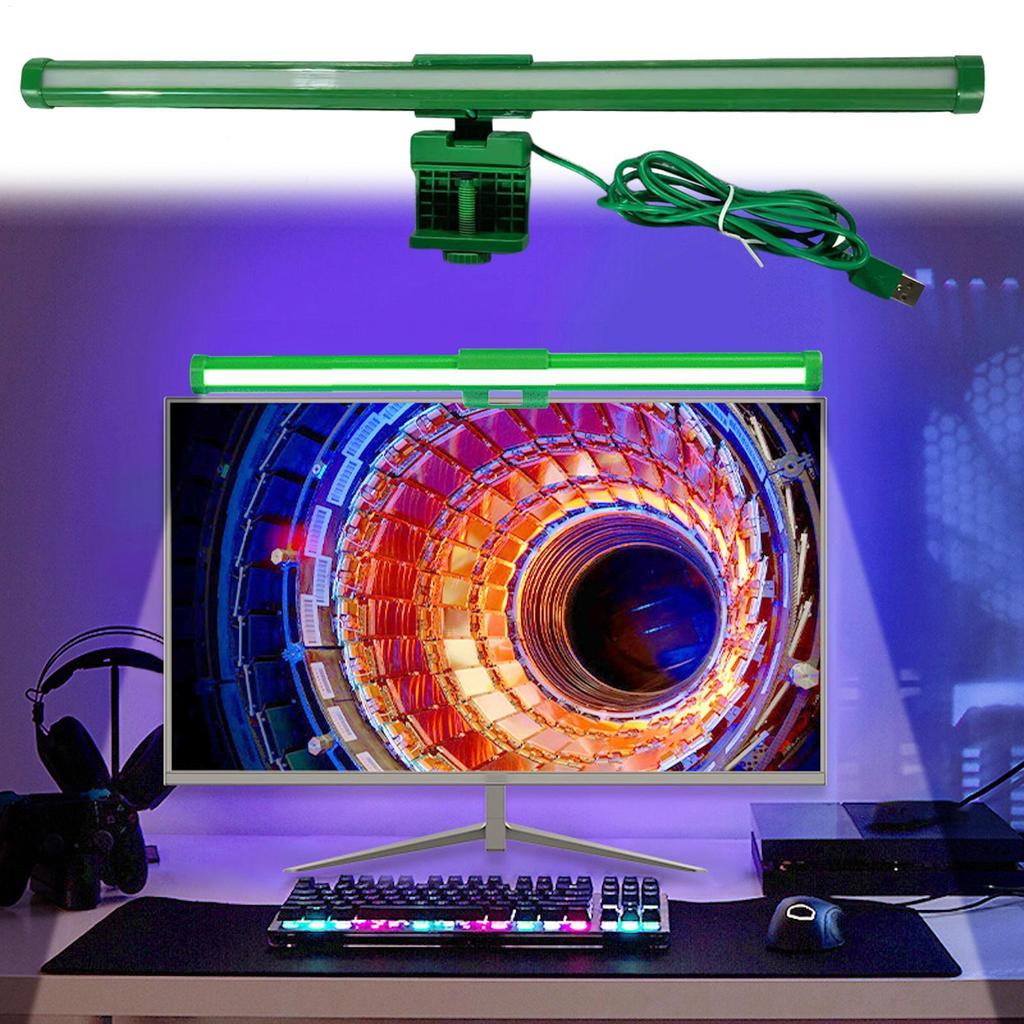 Computer Monitor Lamp 3 Colors Adjustable Lamp Anti-Glare Screen Desk Light Bar For Office Home Table Dorm College Workbench