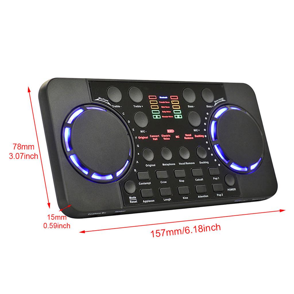 Sound Card Live Sound Card Live Broadcast Sound Card Mobile Phone USB Host Multifunction Computer Karaoke