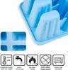 6 Girds Creative Silicone Ice Mold for Home Use Summer DIY Homemade Ice Cream Mold Kids Popsicle Ice Cube Tray Freeze Box