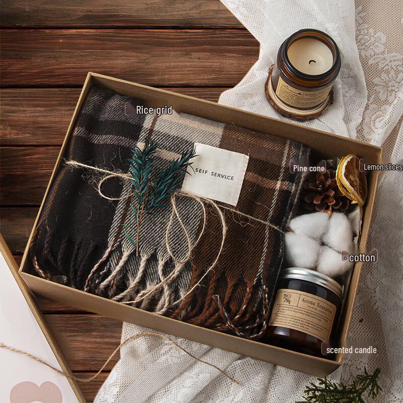 Jumaomao New Year Aroma Scarf Gift Set