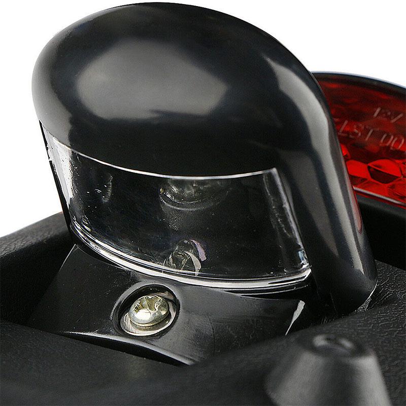 Universal Motorcycle Rear Fender Mudguard Led Brake Tail Light