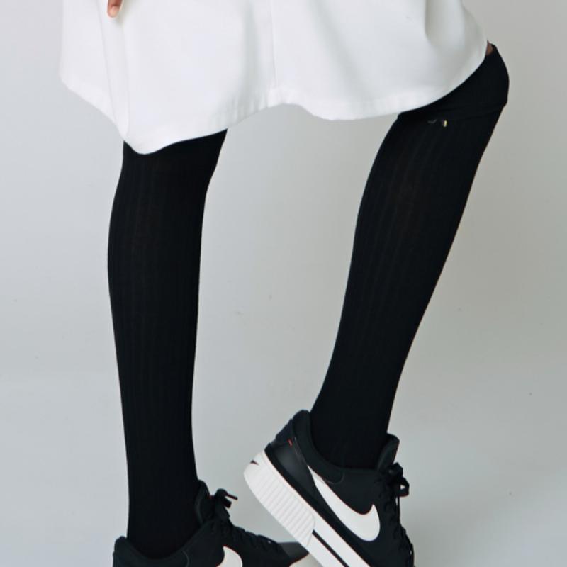 ATHPLATFORM AW22AS02 Over Knee Socks_Black