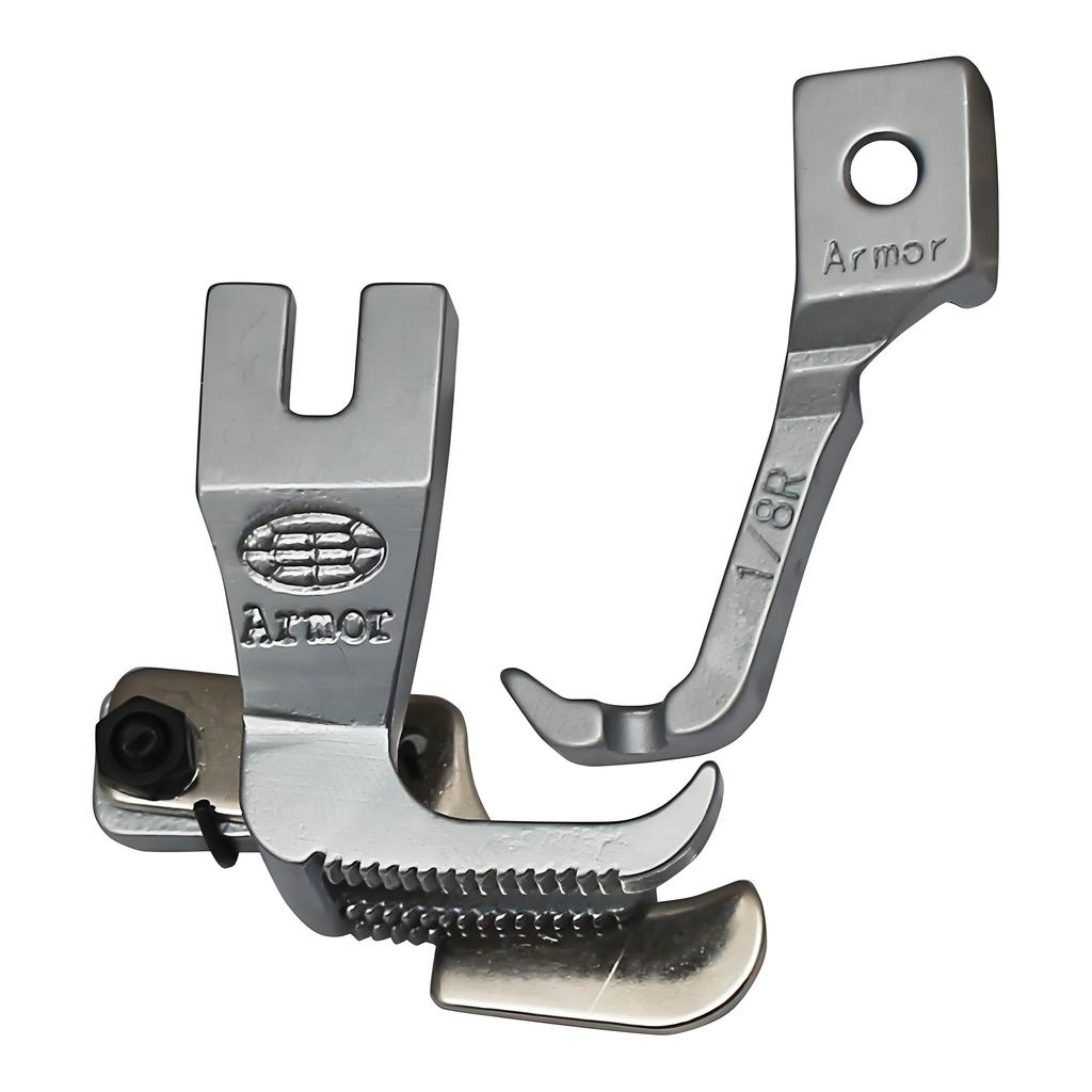 1/2Pcs 3MM TOP Stitching Walking Feet with Left/Right Guide Fit for Consew 205RB / Brother B797 /JUKI 1181 Sewing Machine Parts