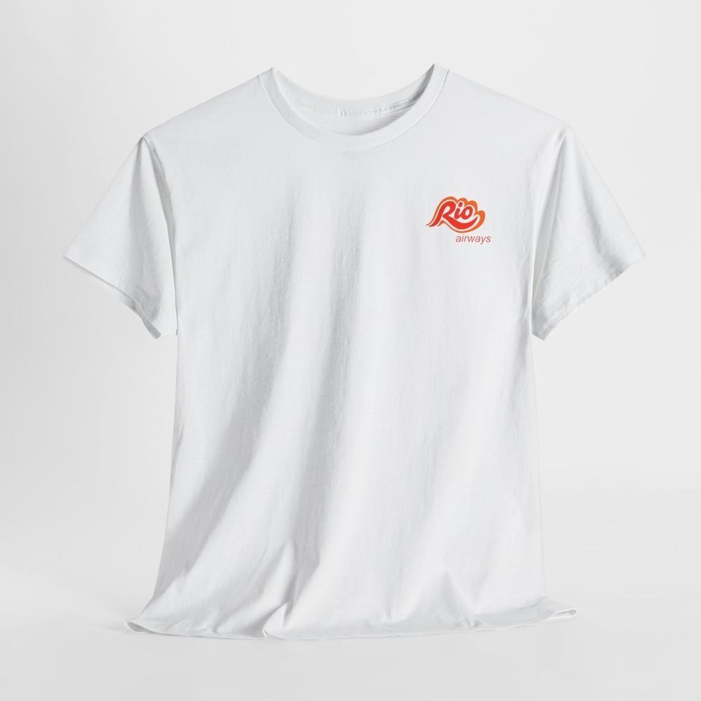 Vintage Rio Airways Unisex T-shirt Tee, Retro Airline T-shirt Tee, Aviation Shirt, Airplane