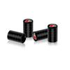 For Audi 8P 4Pcs 3D Metal Wheel Tire Valve Caps Dust-proof Cover For Audi TT A3 Q3 A6 C6 Q5 Q2 A7 RS Sline S5 S4 A4 B9 A5 Q7 Car Accessories