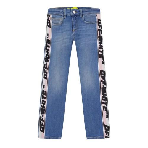 Off White Childrens/Kids Denim Banded Logo Jeans