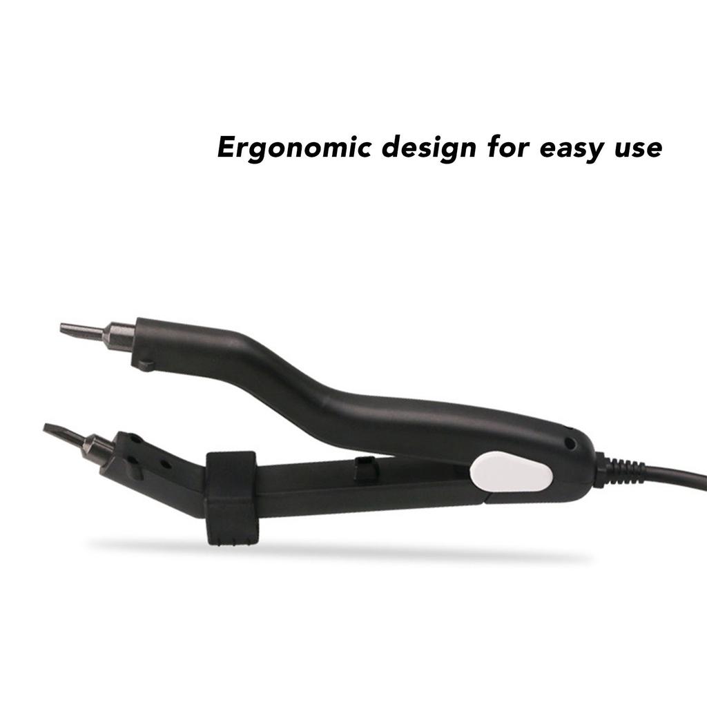 Hair Connector Fusion Bonding Tool Fusion Hair Extensions Tool Professional Fusion Heat Iron Connector for Hair Extensions