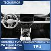 Car Interior TPU Protector Anti-scratch Film For VW Tiguan L Pro Auto Protective Transparent Anti-tear Sticker Trim Accessories