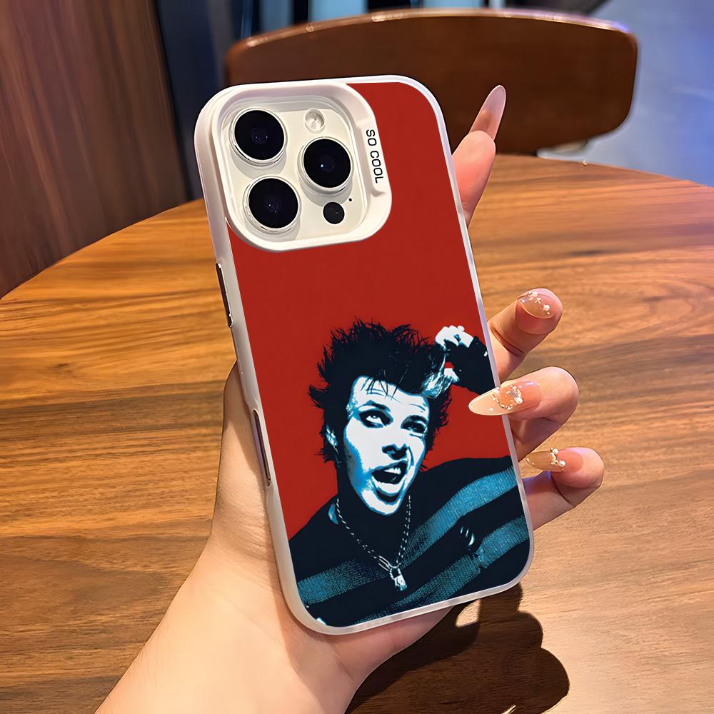 Y-Yungblud Hot Singer Phone Case For IPhone 17 Air 16 15 14 Plus 13 12 11 Pro 7 8 XS Max XR Silver White Bumper Case