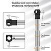 117-300cm Photo Studio Telescoping Background Support Rod for Seamlessly Paper and Fabric Support