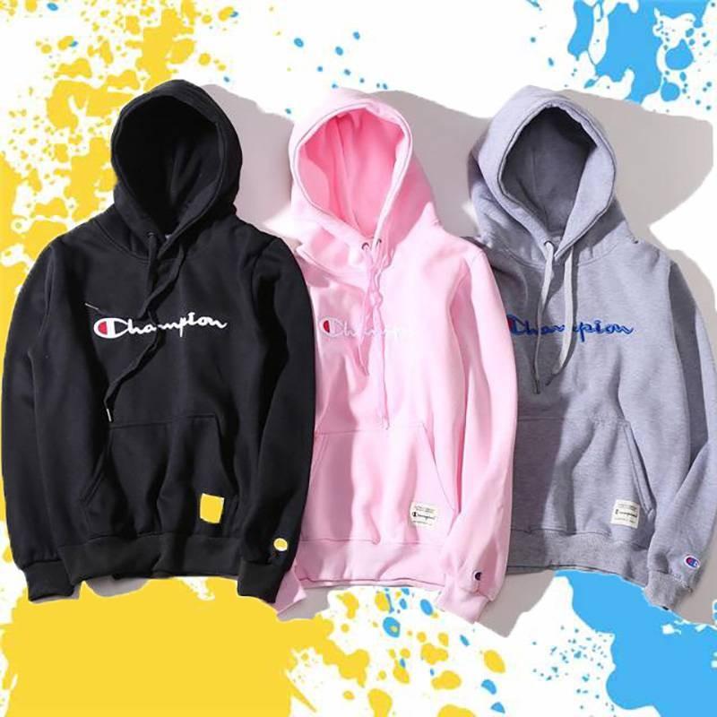 Trendy Urban Style Embroidered Hoodie For Couples Loose Fit Spring Autumn Fashion