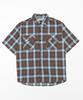 WEGO Ombre Check Short Street Perfect as a Gift or Summer Size Pattern 5 Men's Shirt, Sleeve, Big, Style, Outfit, M,