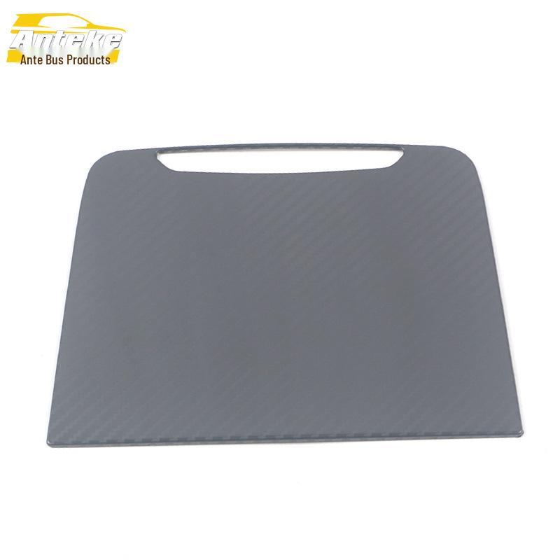 

21 P5 Cigarette Lighter Stainless Steel Panel Sticker for Center Console Decorative Frame Car Accessory