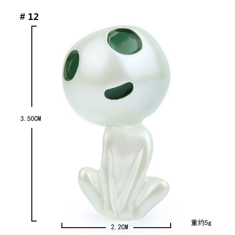 Enchanting Mini Mononoke Luminous Tree Elves Doll Ornament For Micro Landscape Bonsai