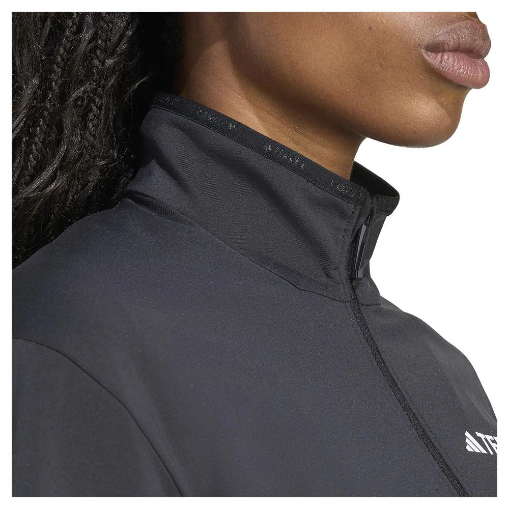 Adidas Fleece Jacket with Half-zip Terrex Multi Climawarm Tech